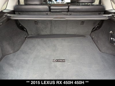 2015 Lexus RX 450h