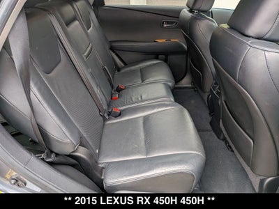 2015 Lexus RX 450h