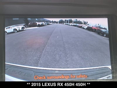 2015 Lexus RX 450h