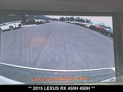 2015 Lexus RX 450h