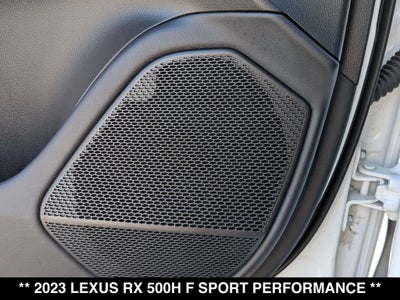 2023 Lexus RX 500h F SPORT Performance