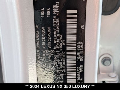 2024 Lexus NX 350 Luxury