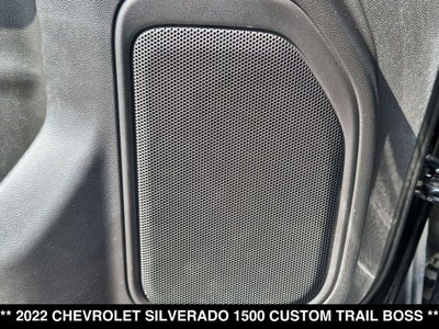 2022 Chevrolet Silverado 1500 Custom Trail Boss