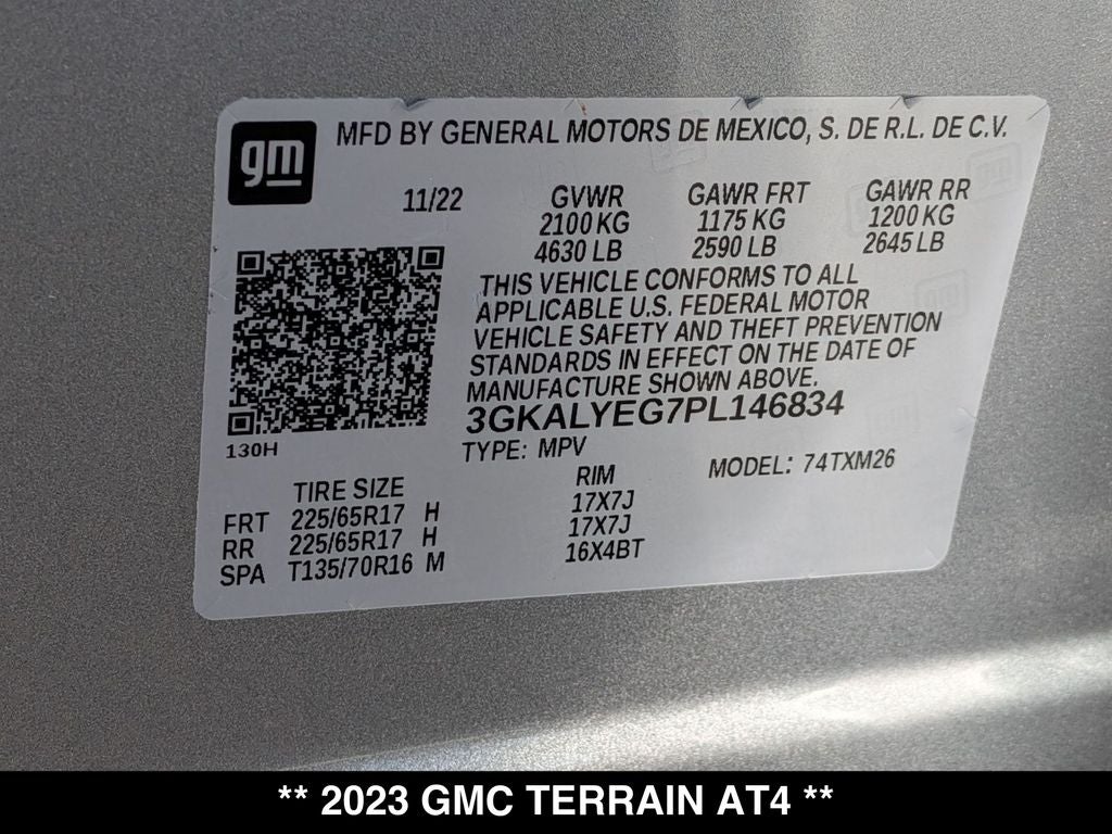 2023 GMC Terrain AT4