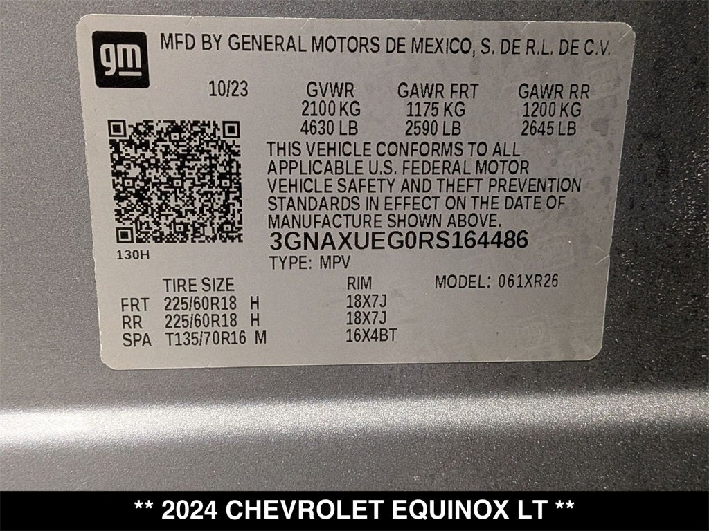 2024 Chevrolet Equinox LT