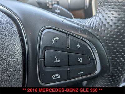 2016 Mercedes-Benz GLE GLE 350