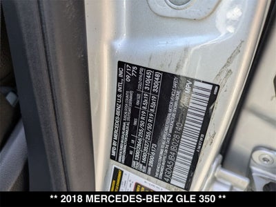 2018 Mercedes-Benz GLE GLE 350 Base