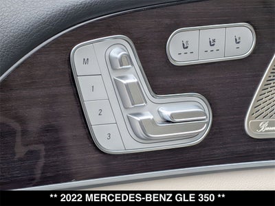 2022 Mercedes-Benz GLE GLE 350 4MATIC®