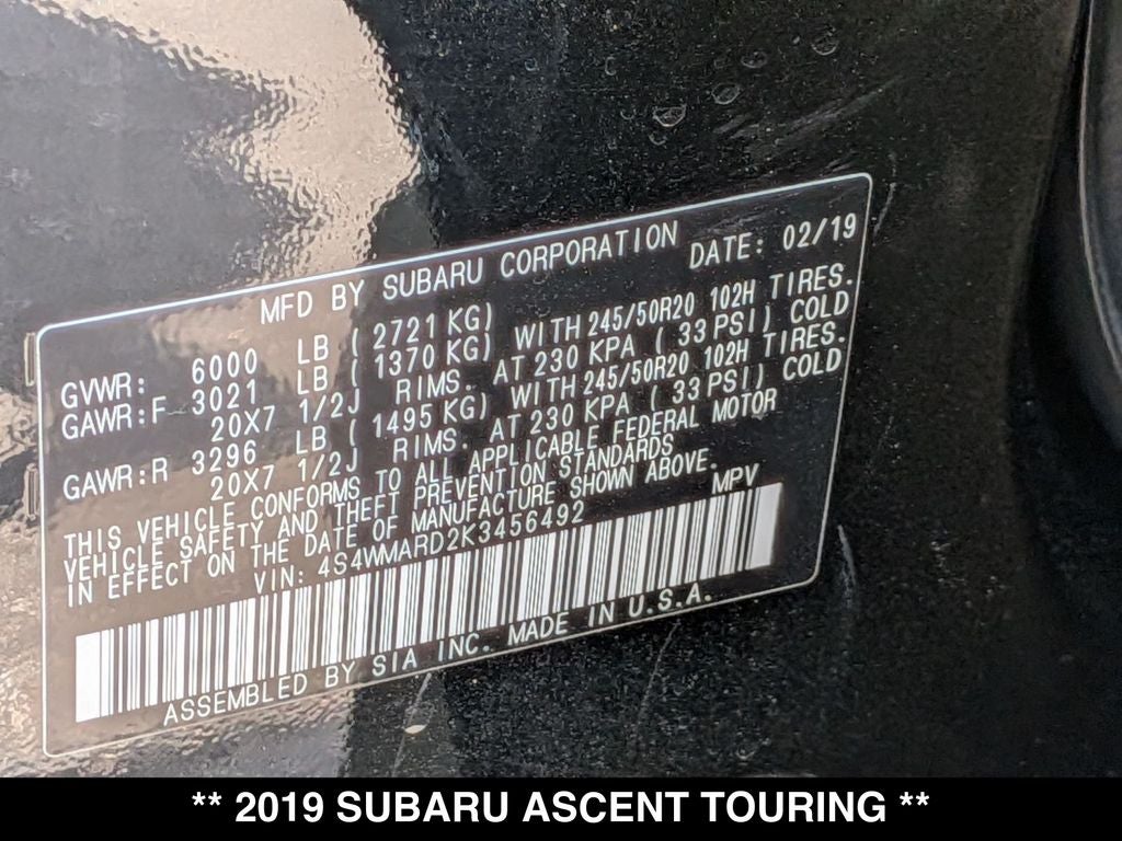 2019 Subaru Ascent Touring