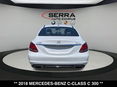 2018 Mercedes-Benz C-Class C 300 4MATIC®