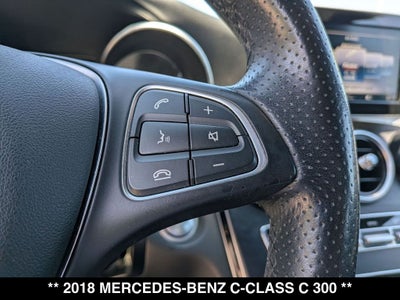 2018 Mercedes-Benz C-Class C 300 4MATIC®