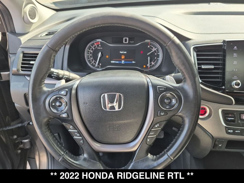 2022 Honda Ridgeline RTL