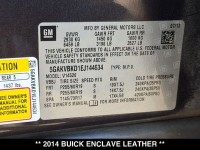 2014 Buick Enclave Leather Group