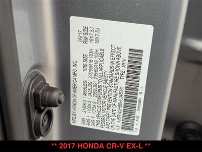 2017 Honda CR-V EX-L