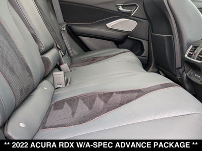 2022 Acura RDX A-Spec Advance Package SH-AWD