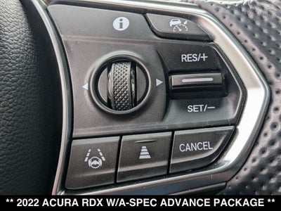 2022 Acura RDX A-Spec Advance Package SH-AWD