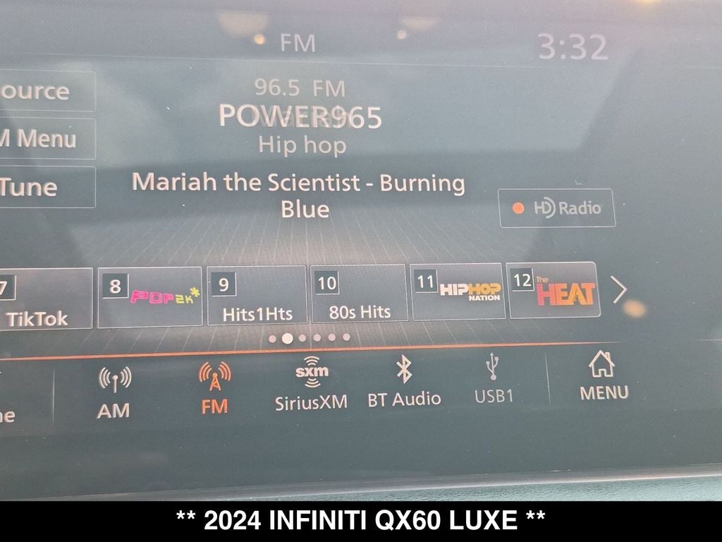 2024 INFINITI QX60 LUXE