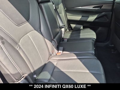 2024 INFINITI QX60 LUXE