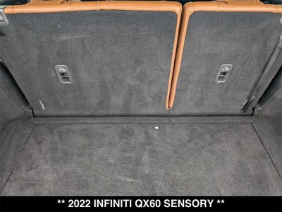 2022 INFINITI QX60 Sensory