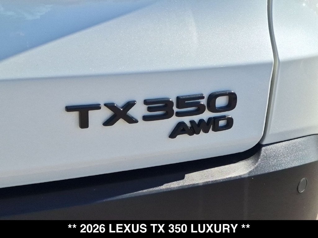 2026 Lexus TX LUXURY AWD