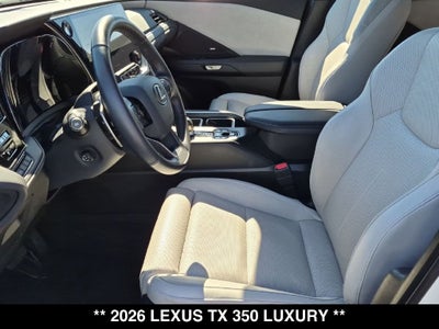 2026 Lexus TX LUXURY AWD