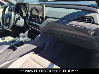 2026 Lexus TX LUXURY AWD