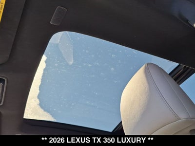 2026 Lexus TX LUXURY AWD