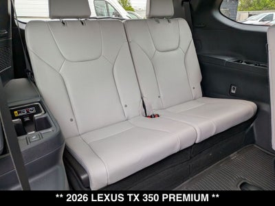 2026 Lexus TX 350 Premium