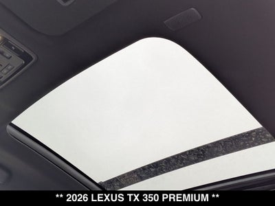 2026 Lexus TX 350 Premium