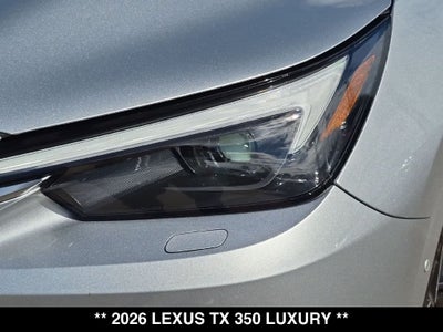 2026 Lexus TX 350 Luxury