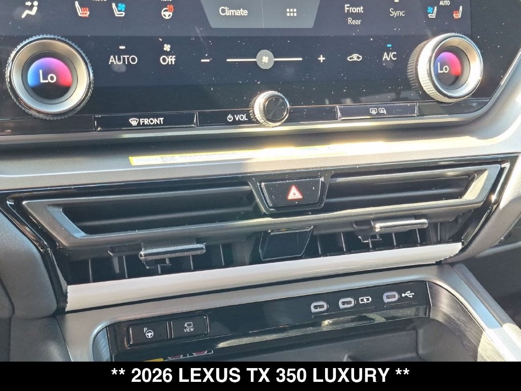 2026 Lexus TX 350 Luxury
