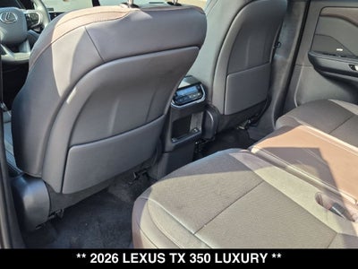 2026 Lexus TX 350 Luxury