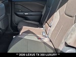 2026 Lexus TX 350 Luxury