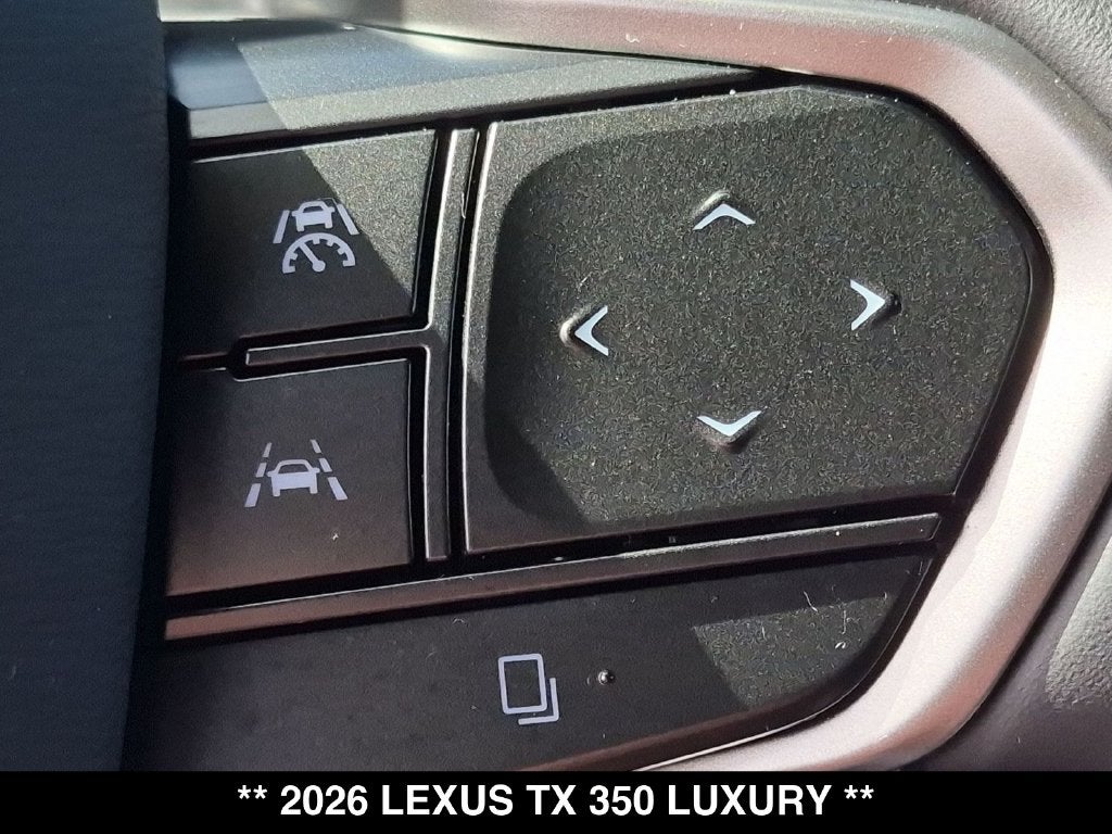 2026 Lexus TX 350 Luxury