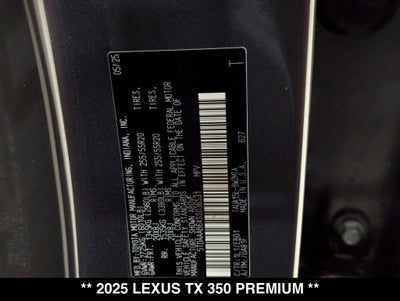 2025 Lexus TX 350 Premium