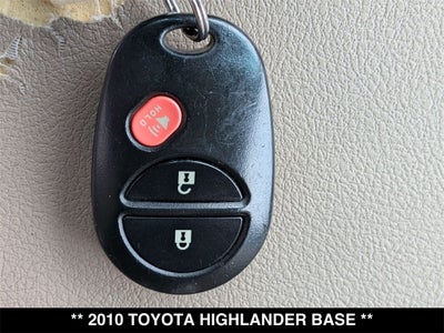 2010 Toyota Highlander Base