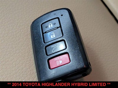 2014 Toyota Highlander Hybrid Limited