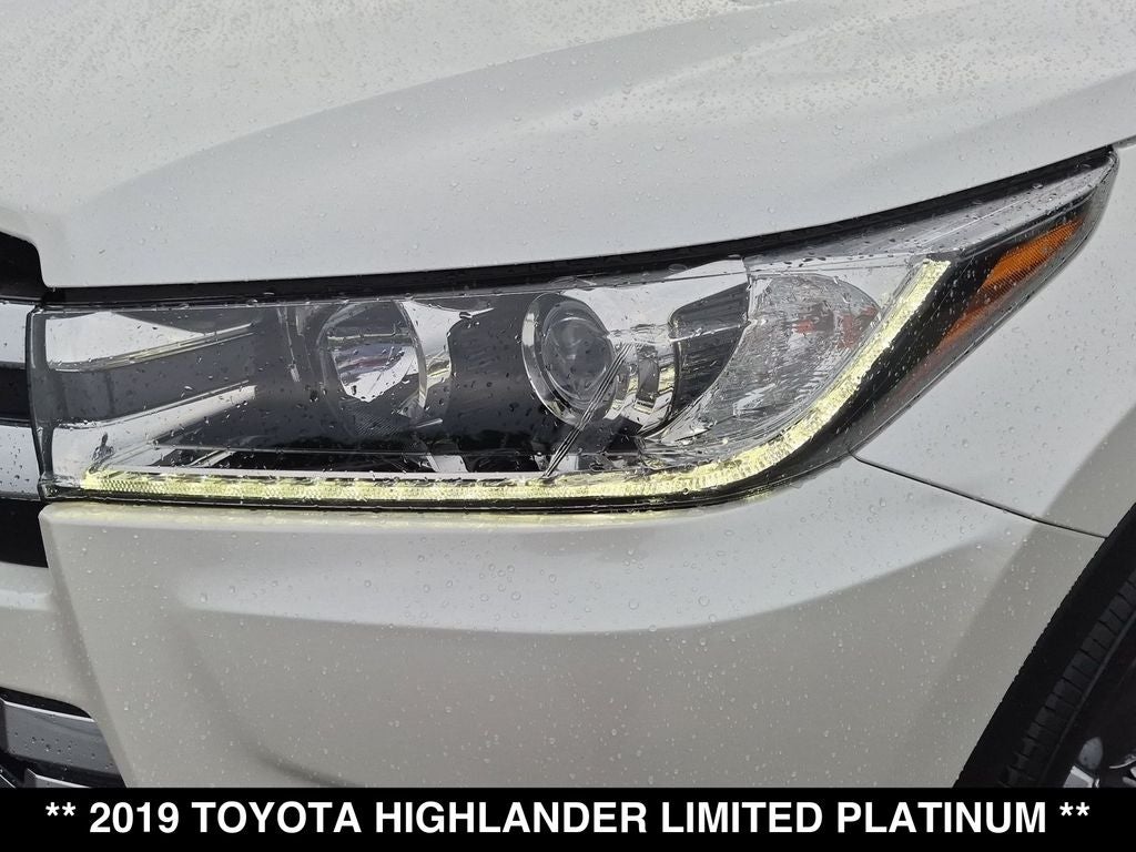 2019 Toyota Highlander Limited Platinum
