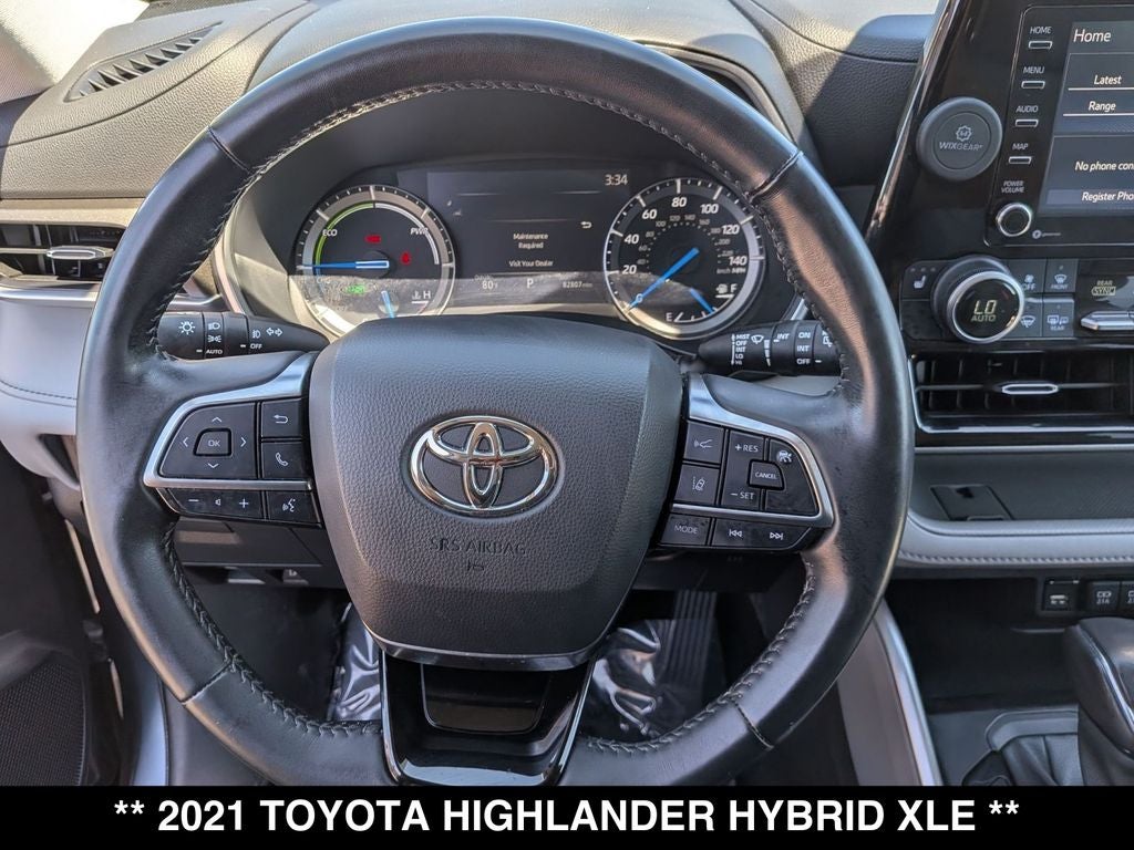 2021 Toyota Highlander Hybrid XLE
