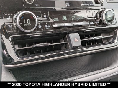 2020 Toyota Highlander Hybrid Limited