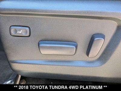 2018 Toyota Tundra Platinum 5.7L V8
