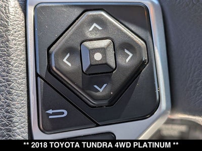 2018 Toyota Tundra Platinum 5.7L V8