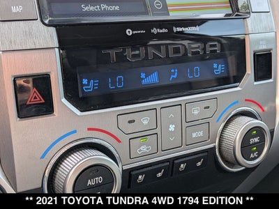2021 Toyota Tundra Platinum 5.7L V8