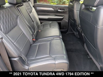 2021 Toyota Tundra Platinum 5.7L V8