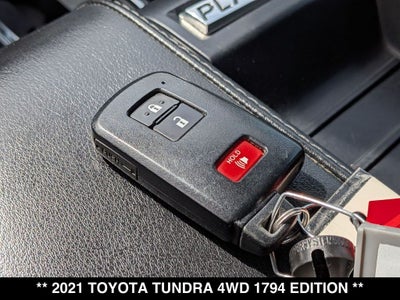 2021 Toyota Tundra Platinum 5.7L V8