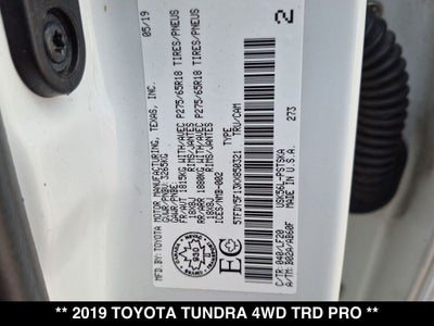 2019 Toyota Tundra TRD Pro