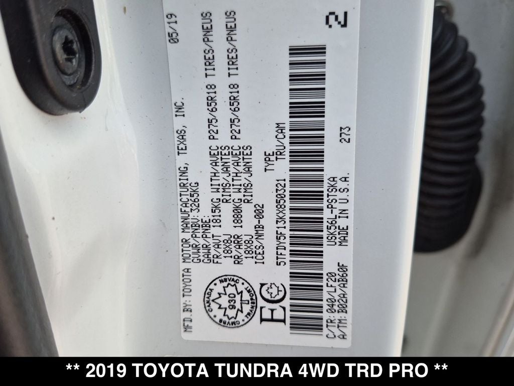 2019 Toyota Tundra TRD Pro
