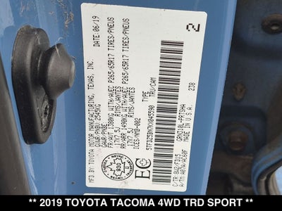 2019 Toyota Tacoma TRD Sport V6