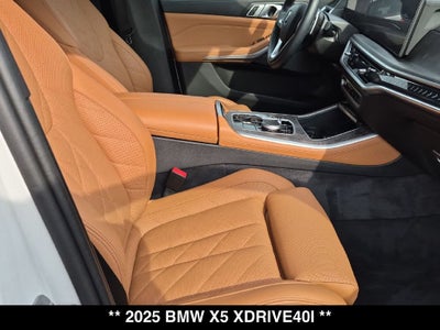 2025 BMW X5 xDrive40i
