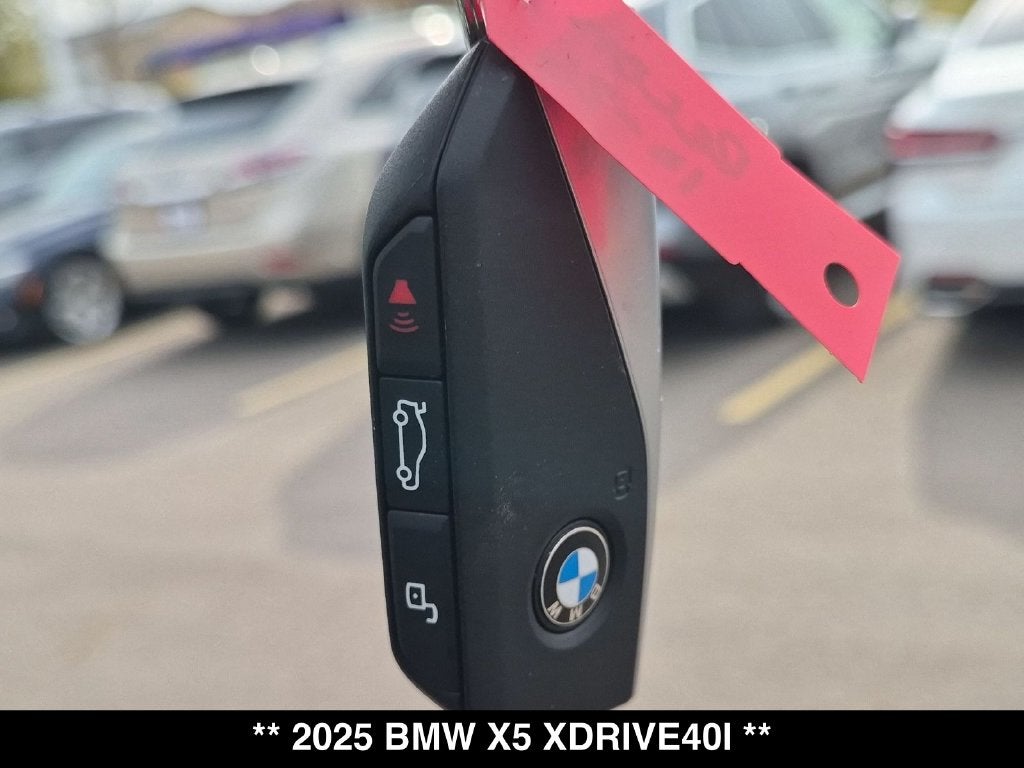 2025 BMW X5 xDrive40i